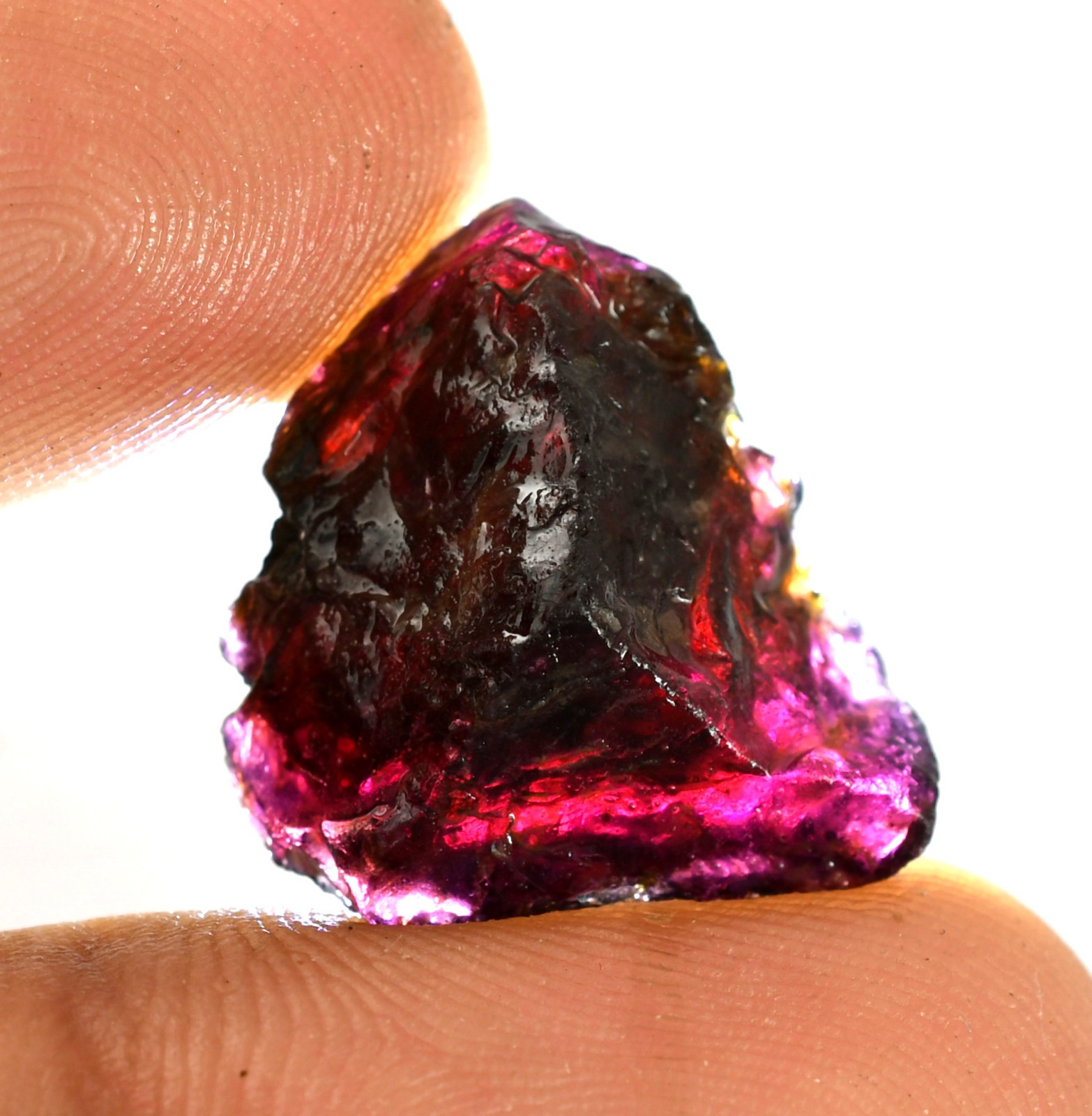 97.95 Ct Flawless Natural Red Painite Earth Mined Rough Untreated GIT Certified