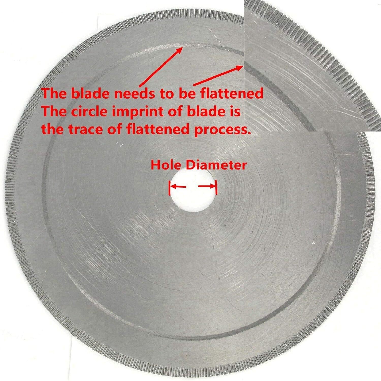 6-10″ inch 150-250mm Diamond Lapidary Saw Blade Notched Thin Rim Tools for Stone