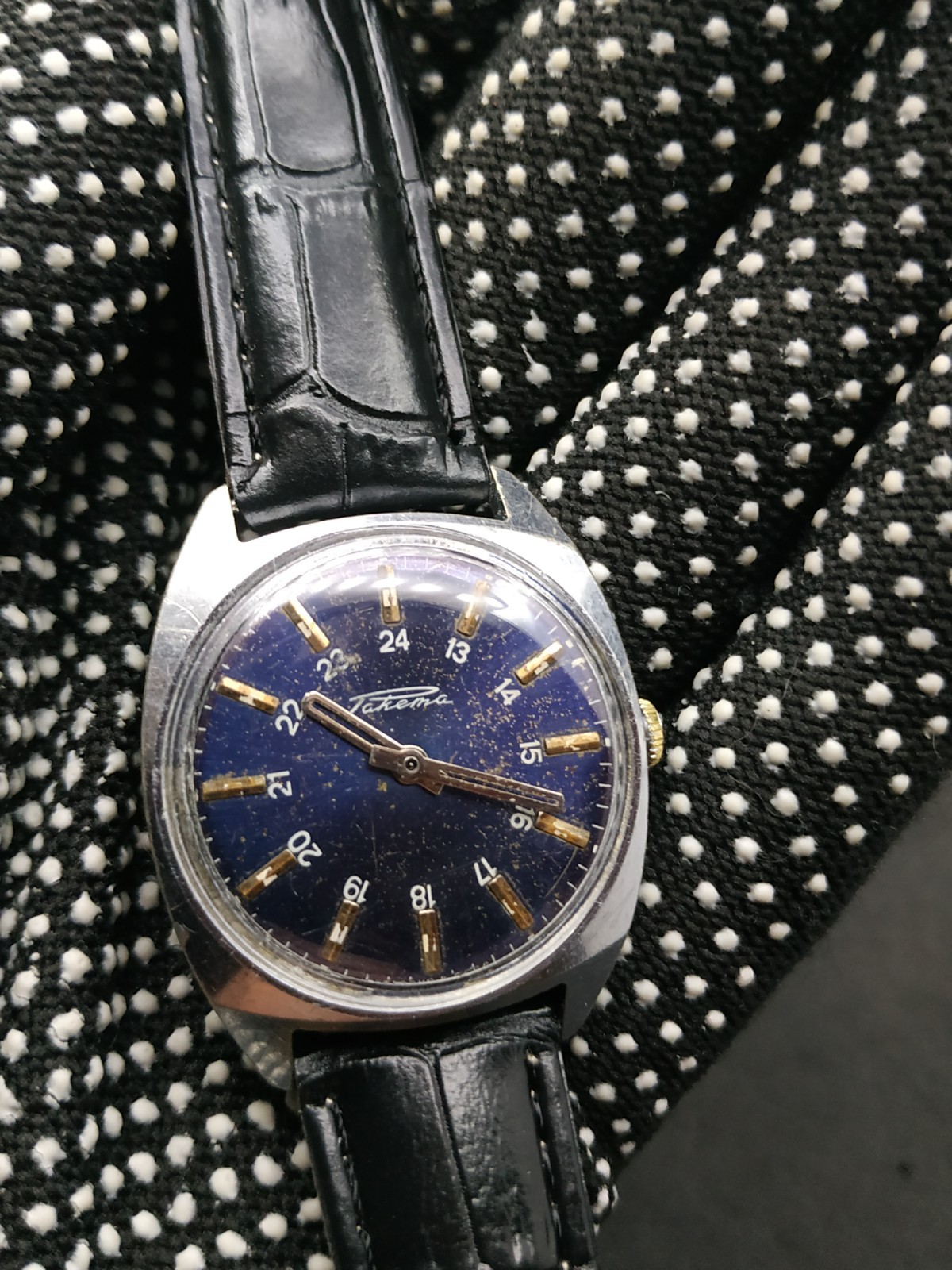 Men’s Dress Casual Vintage USSR Watch Raketa Mechanical 2609.HA Retro Soviet ☭