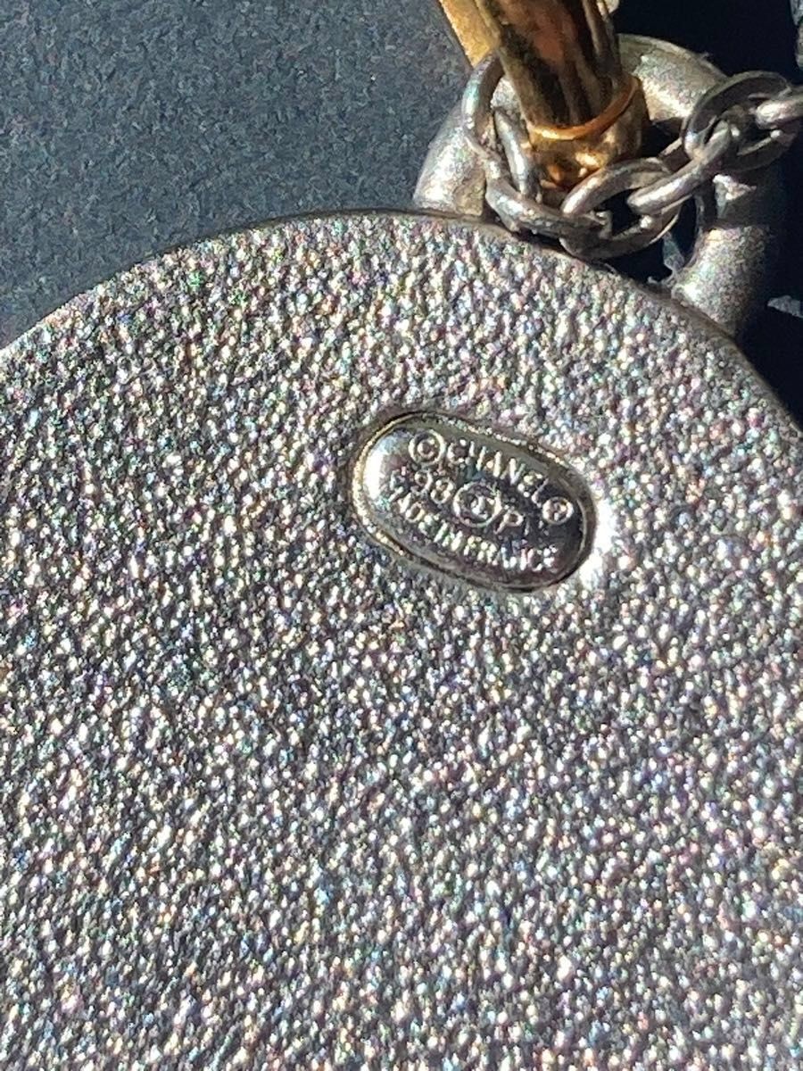 CHANEL Necklace Pendant Gold Tone Chain Length 40cm Top Diameter 2.2cm 98P Mark