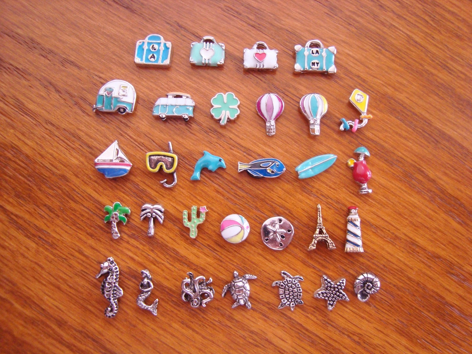 Authentic Origami Owl “Your Choice” of Charms-Vacation & Ocean #5