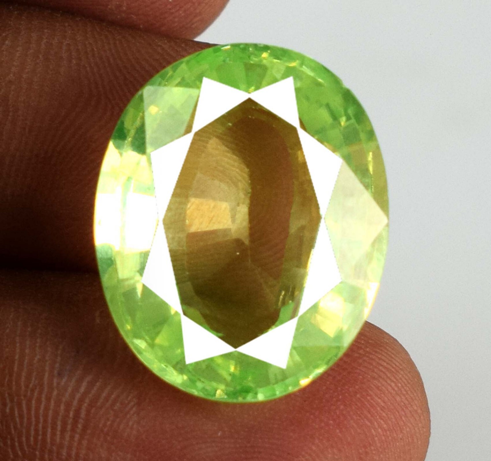 Birthday Gift Natural Pakistan Peridot Loose Gemstone Mix Cut Certified