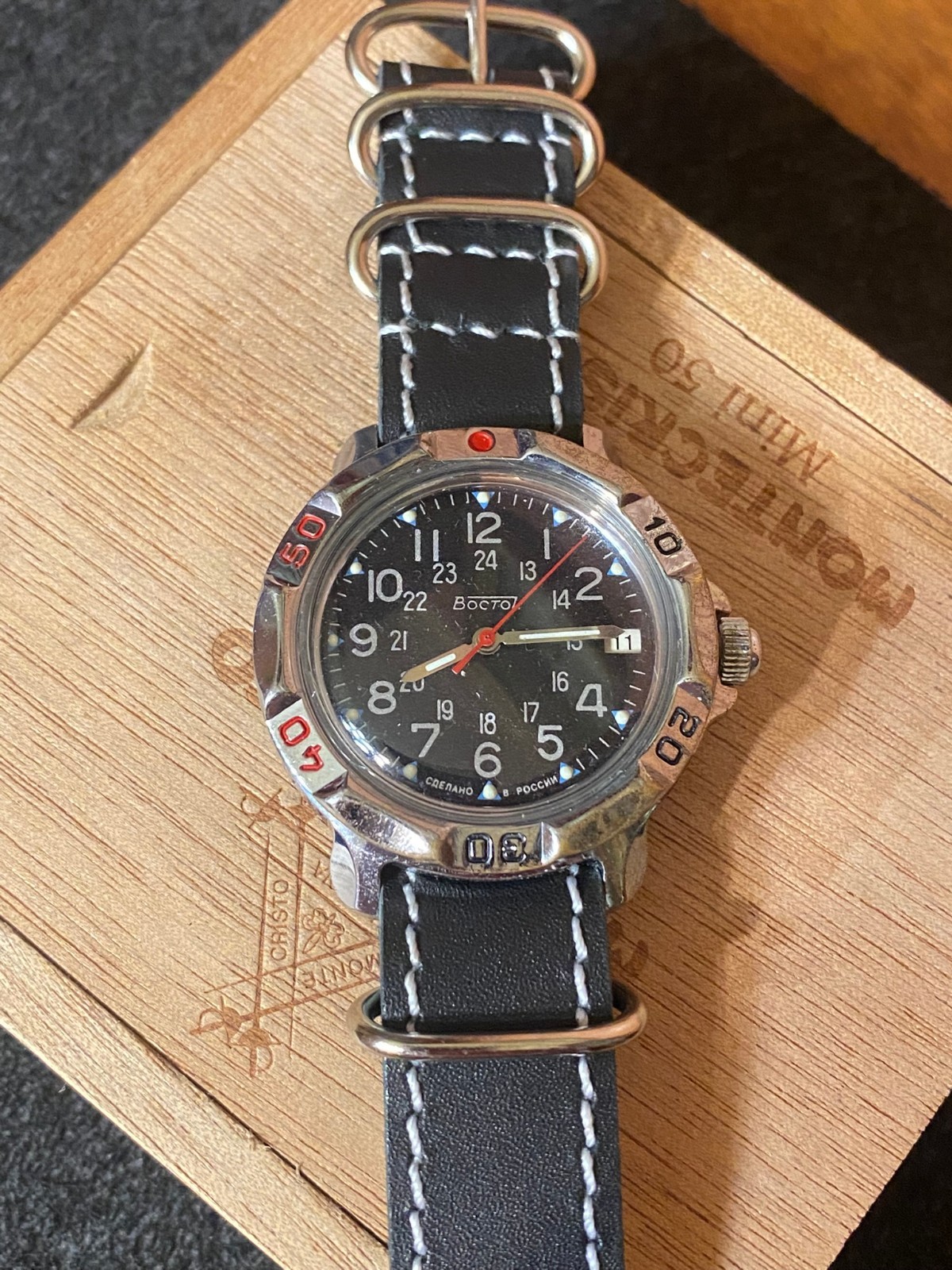 Часы Vostok Commander Amphibian, СССР