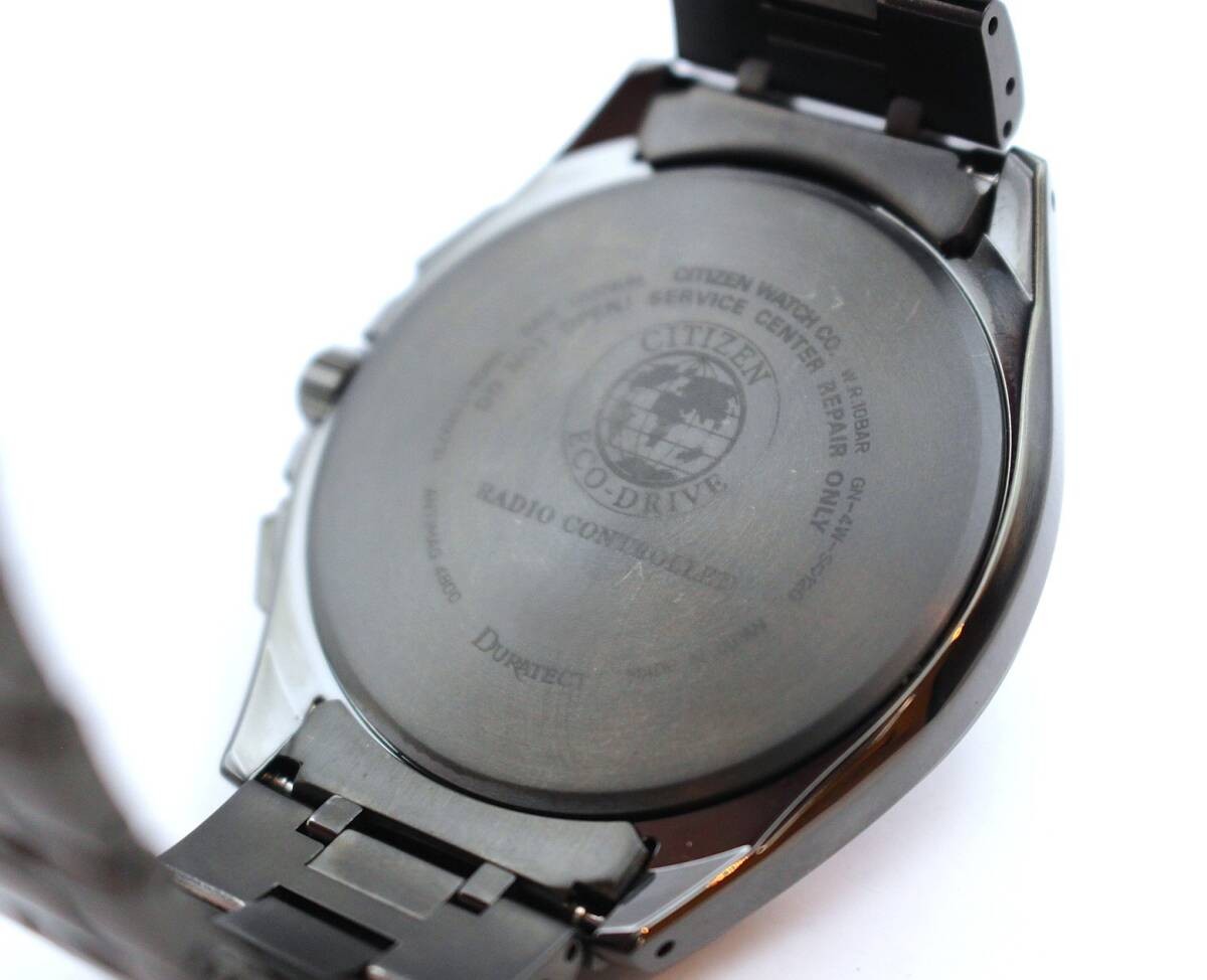 VRW 2046′ Watch CITIZEN AT8044 56E ATTESA Black Titanium Series BK Dial Men’s S