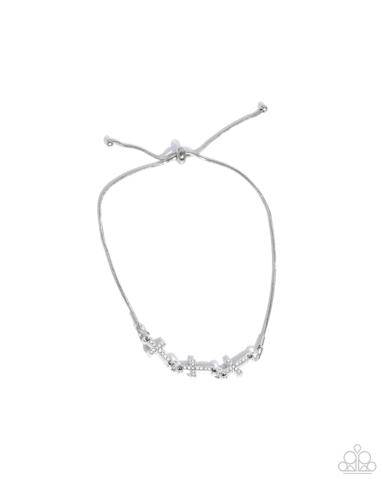 ~ Paparazzi ~ Holy Order ~ Silver ~ Rhinestone Crosses ~ New 05/26 ~