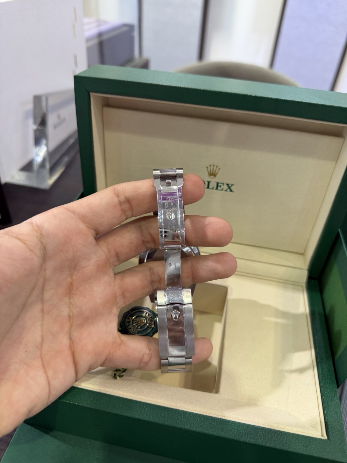 Rolex Sky-Dweller Steel & 18k Gold Bezel Black Dial 42mm FULL SET!! ‘2020 326934