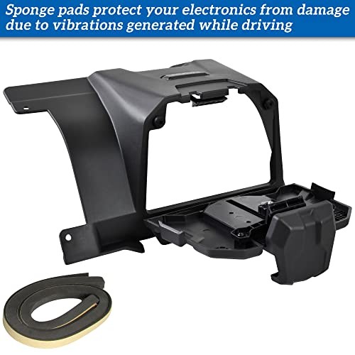 Electronic Device Holder with Storage Box Organizer Tray for Can Am Defender