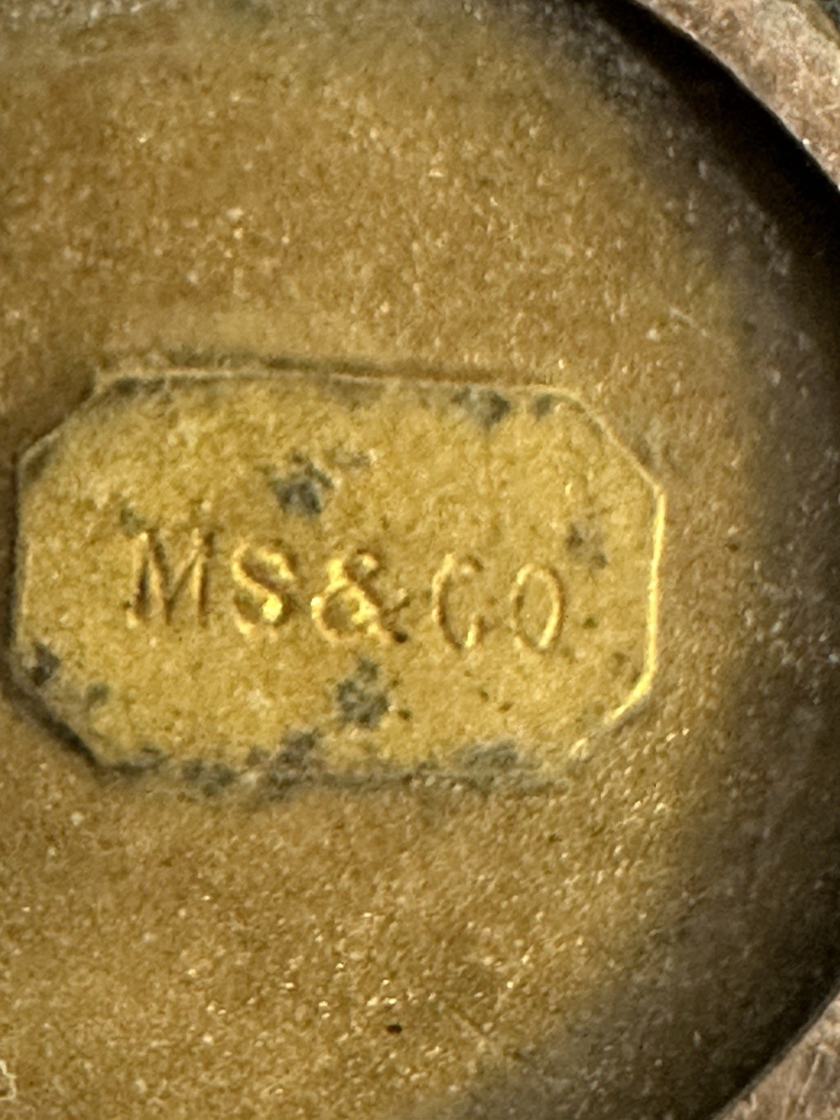 MS & CO 10Kt Gold Locket EUC 3.3g