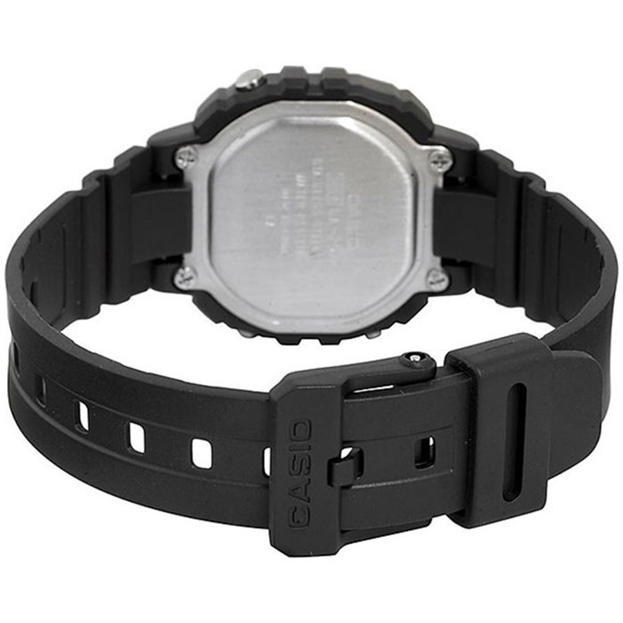 Casio LA-20WH-1B Unisex Digital Watch Black Resin LED Alarm Stopwatch