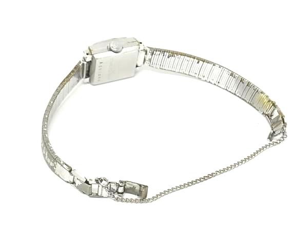 [A1R] Working Item Rado 21Jewels SS Manual Wind Watch Men Ladies Silver [r9n]