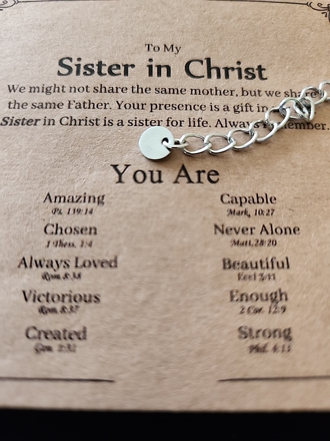 Christian Gifts Women Faith Religious Cross Bracelet Jewelry Bible Verses GIFT!