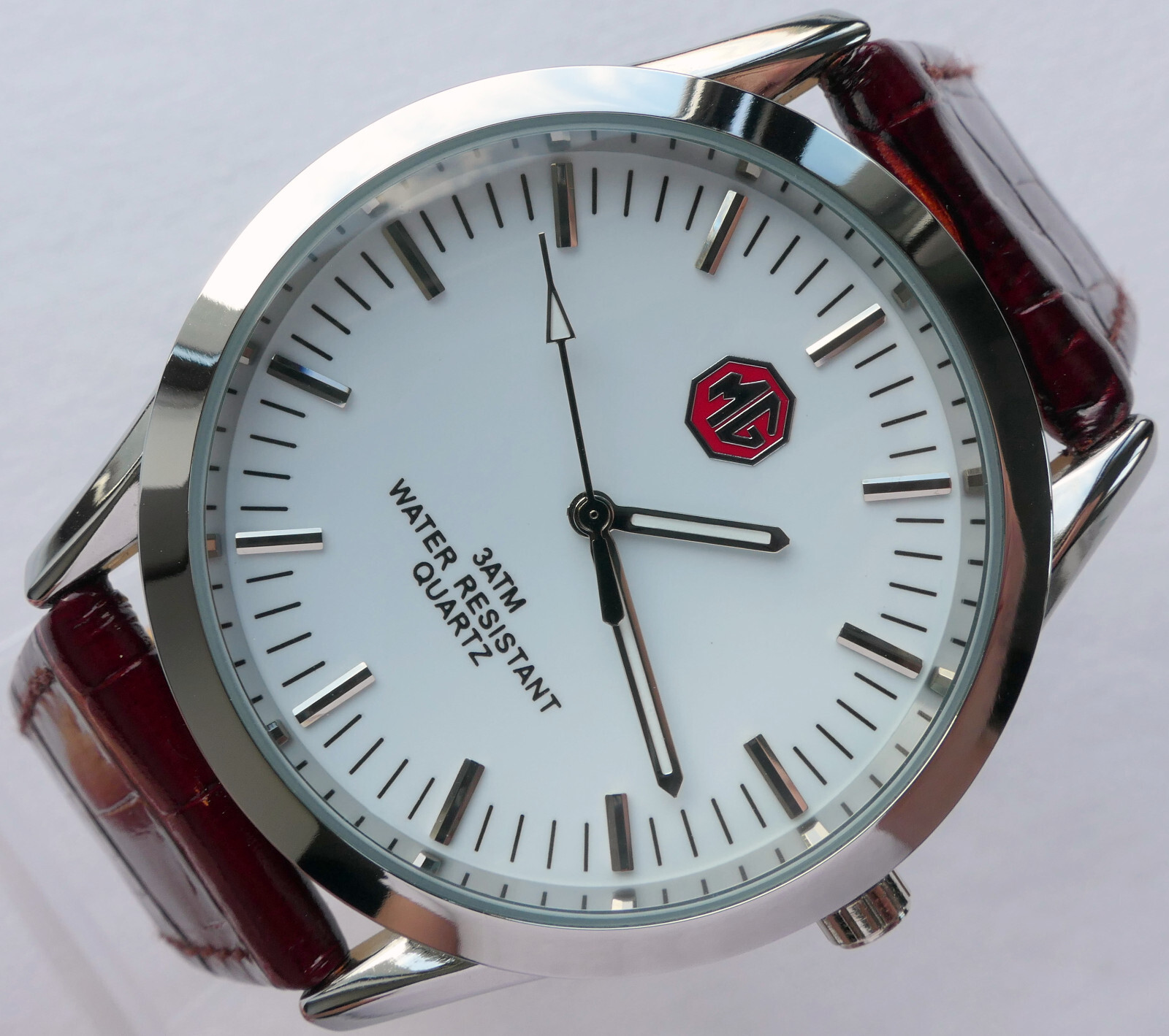 MG Morris Garages BMC MGA MGB Classic Aviator Driver Sport Car Accessory Watch
