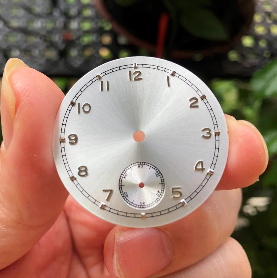 37mm Pilot Watch Dial Fits for ETA 6498 ST3621 Manual Winding Movement Parts