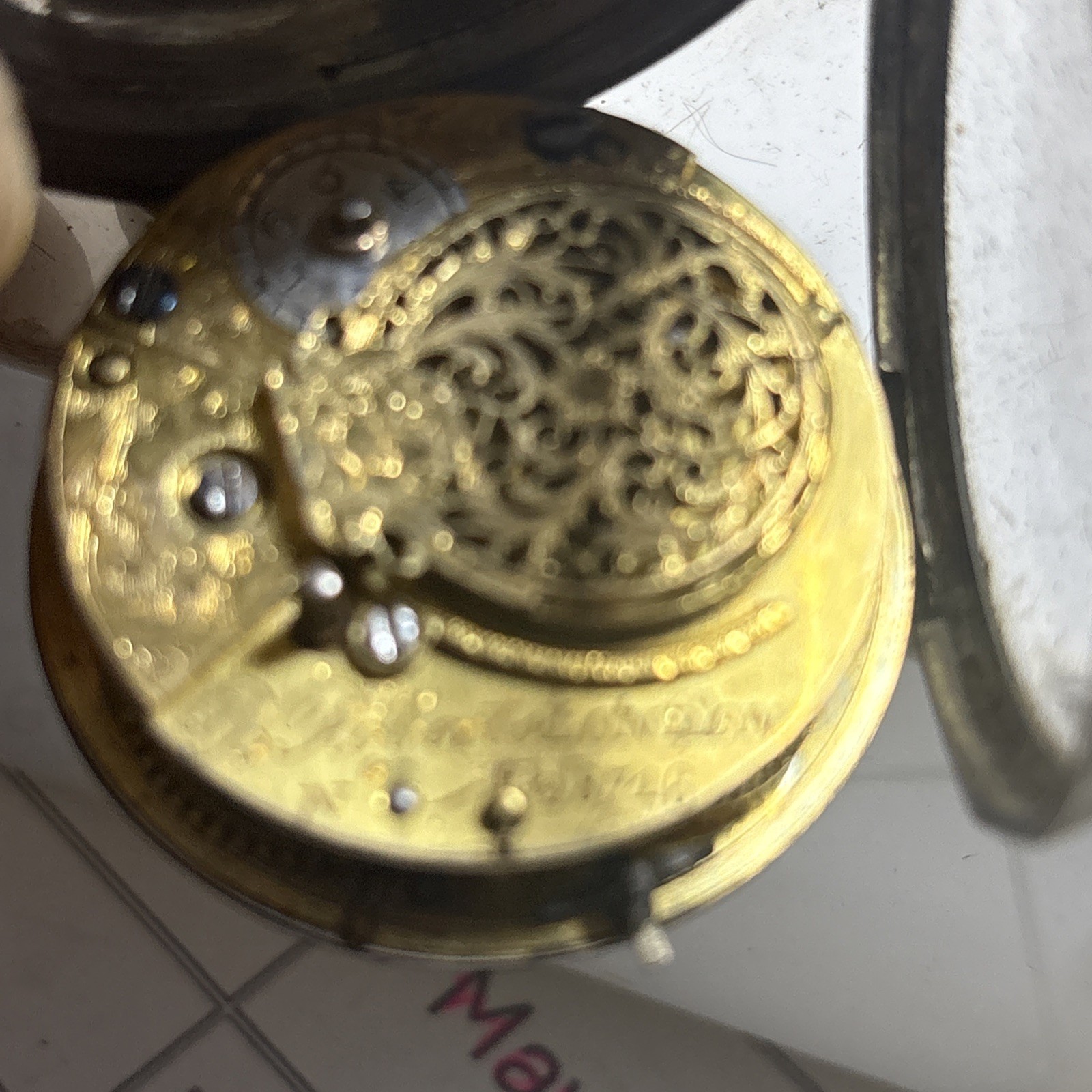 Rare Verge Fusee Regulator Pair Case Pocket Watch 1801/1810
