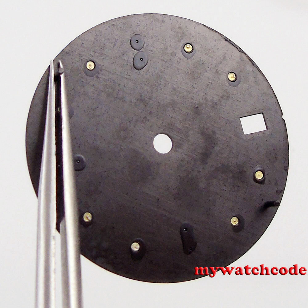 28.5mm black white Watch Dial for eta 2824 2836 8215 8205 NH35 ST1612 Movement