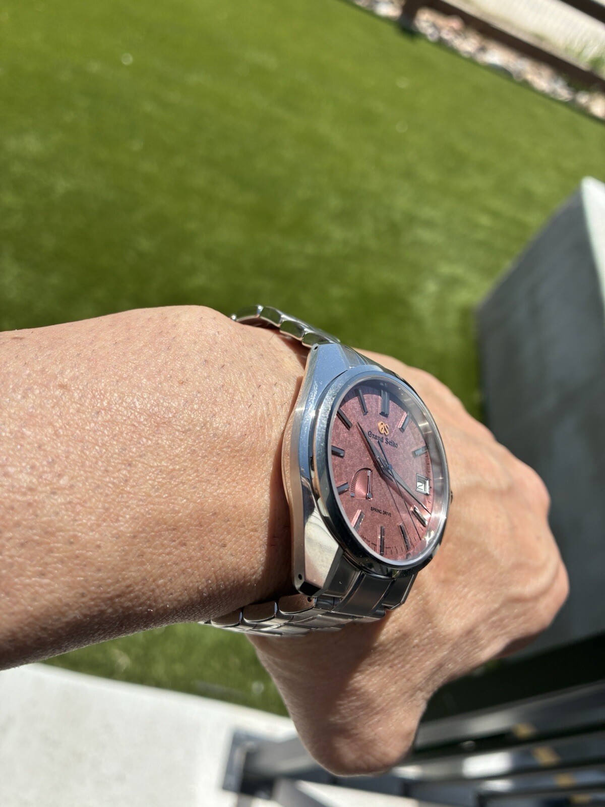 Grand Seiko Heritage UNWORN 11/2024 Pink Kirazuri Limited Ed. Spring Drive Watch