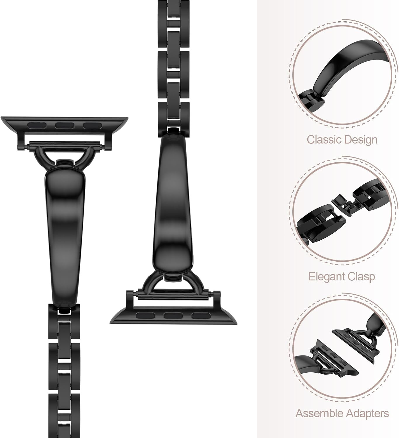 Slim Band Compatible with Apple Watch 41/40/38/44/45/46/49/42Mm | SE Series 11 1