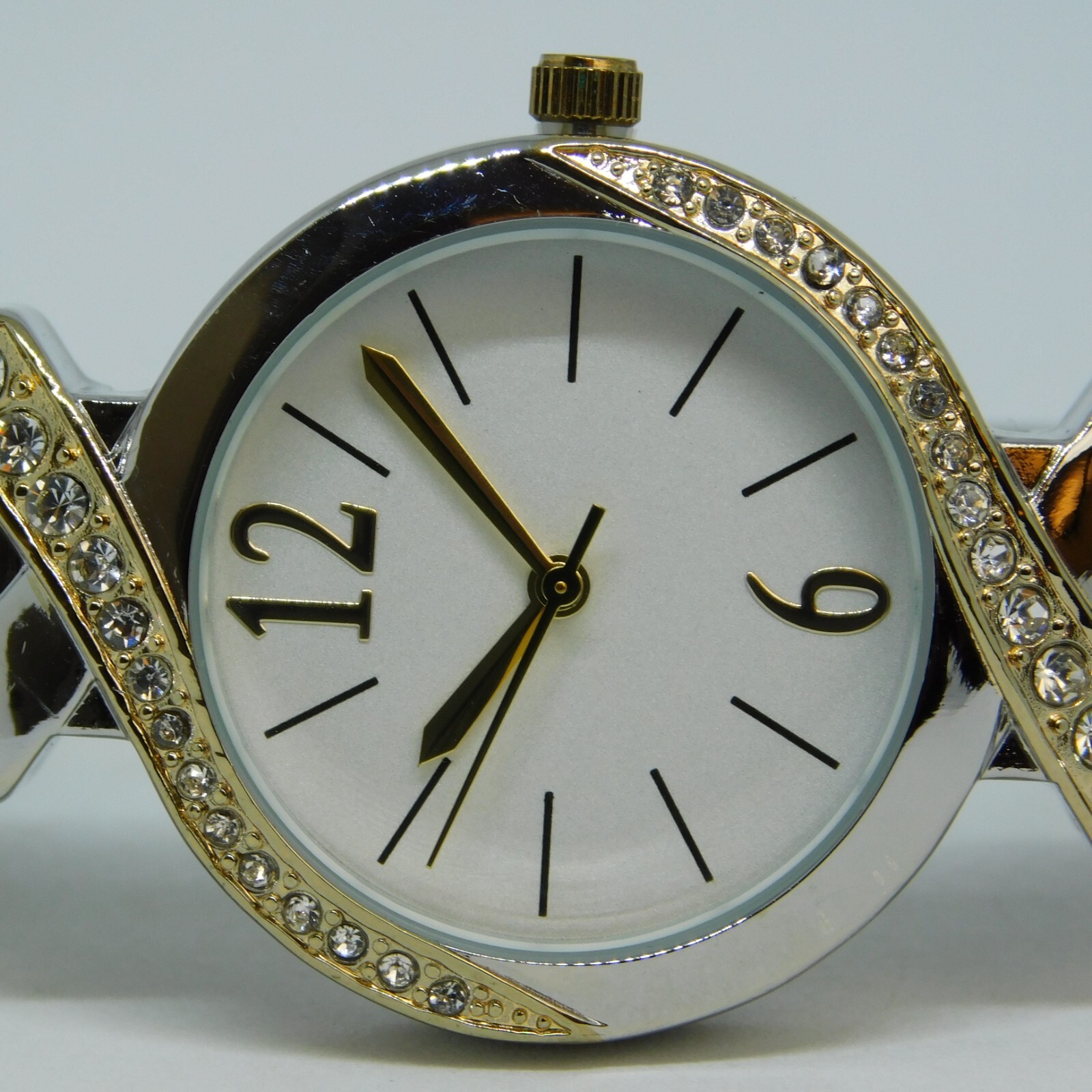 ACCUTIME WATCH CORP. WAC4375KL Quartz Analog Women’s Watch Sz.6 1/2″ New Battery