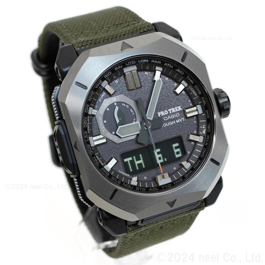 CASIO PRO TREK PRW-6900YB-3JF Men Watch CORDURA Band Radio Solar Analog Digital