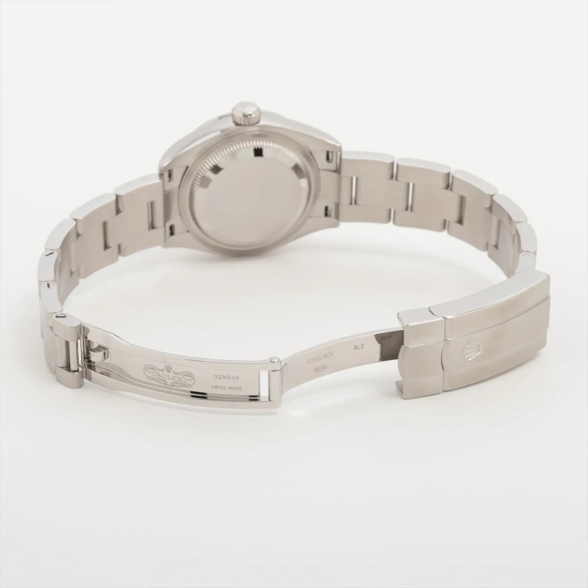 Rolex Oyster Perpetual 28 276200 SS SS AT pistachio dial oyster bracelet