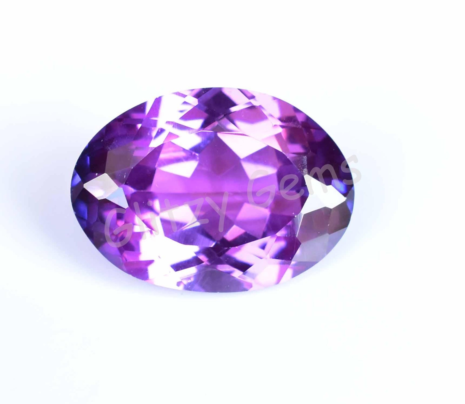 Natural Boysenberry Sapphire 13.50 Ct Oval Certified Flawless Loose Gemstone
