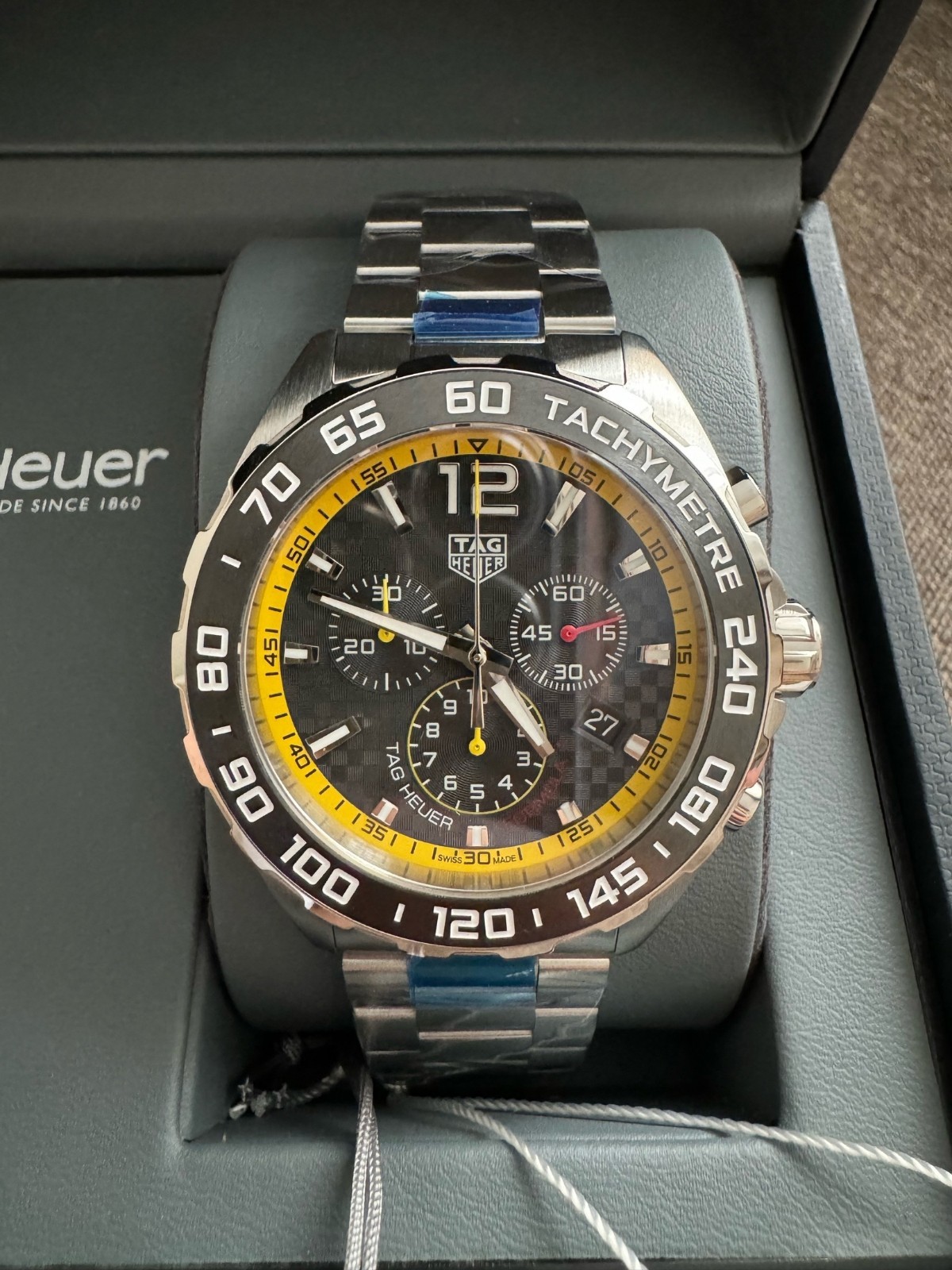 TAG Heuer Formula 1 Chronograph Black Dial Men’s Watch CAZ101AC.BA0842