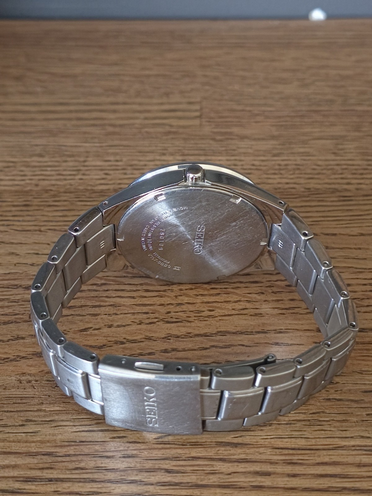 Seiko Spirit SBPX073 JDM Solar Titanium White Dial 40.5mm – US Seller