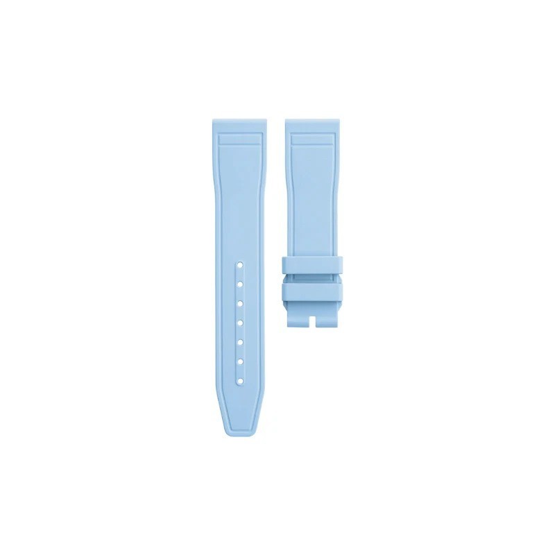 Replacement Quick Change 20mm FKM Rubber Watch Strap Fits IWC Pilot Mark XX 41mm