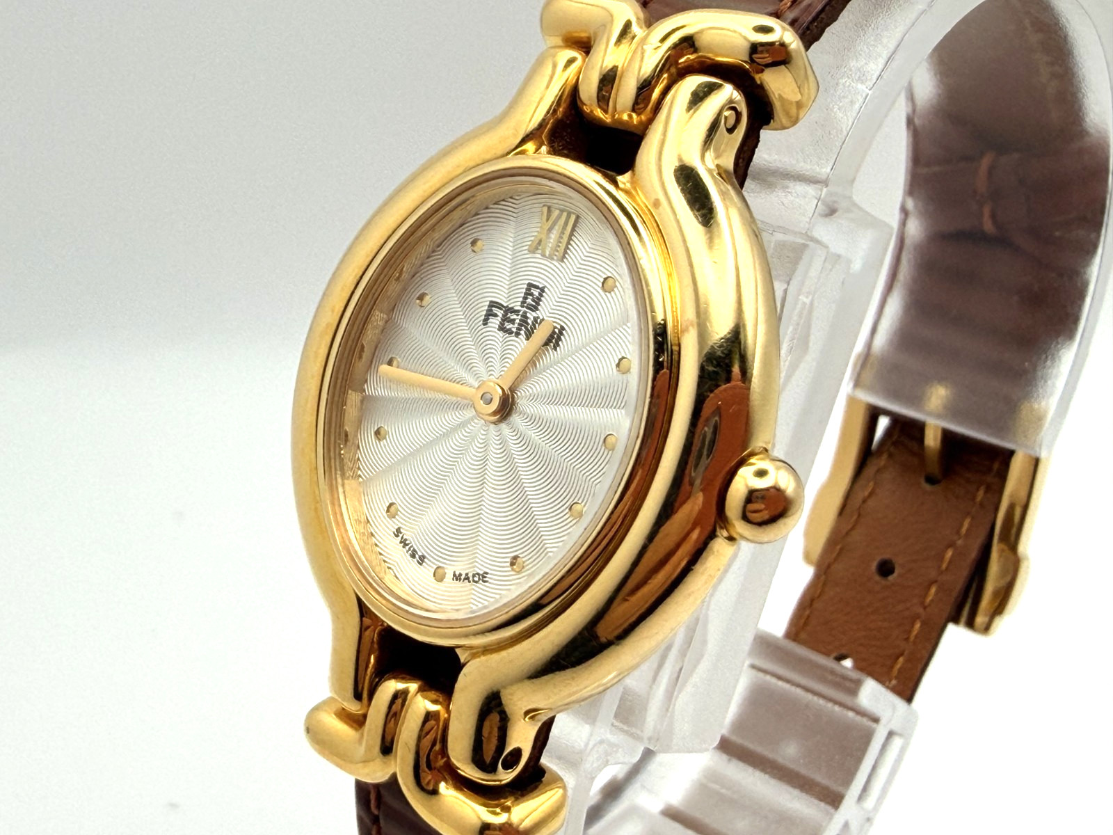 [EXC+5 w/Box] Fendi 640L Chameleon 6 Colors Belt Quartz Women’s Watch