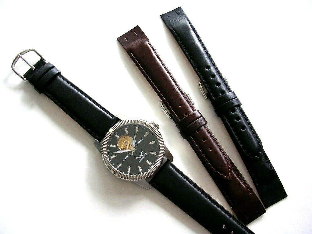18mm Open End Oily Aviator Pilot Military watch band IW SUISSE 8-10-12-14-16-20