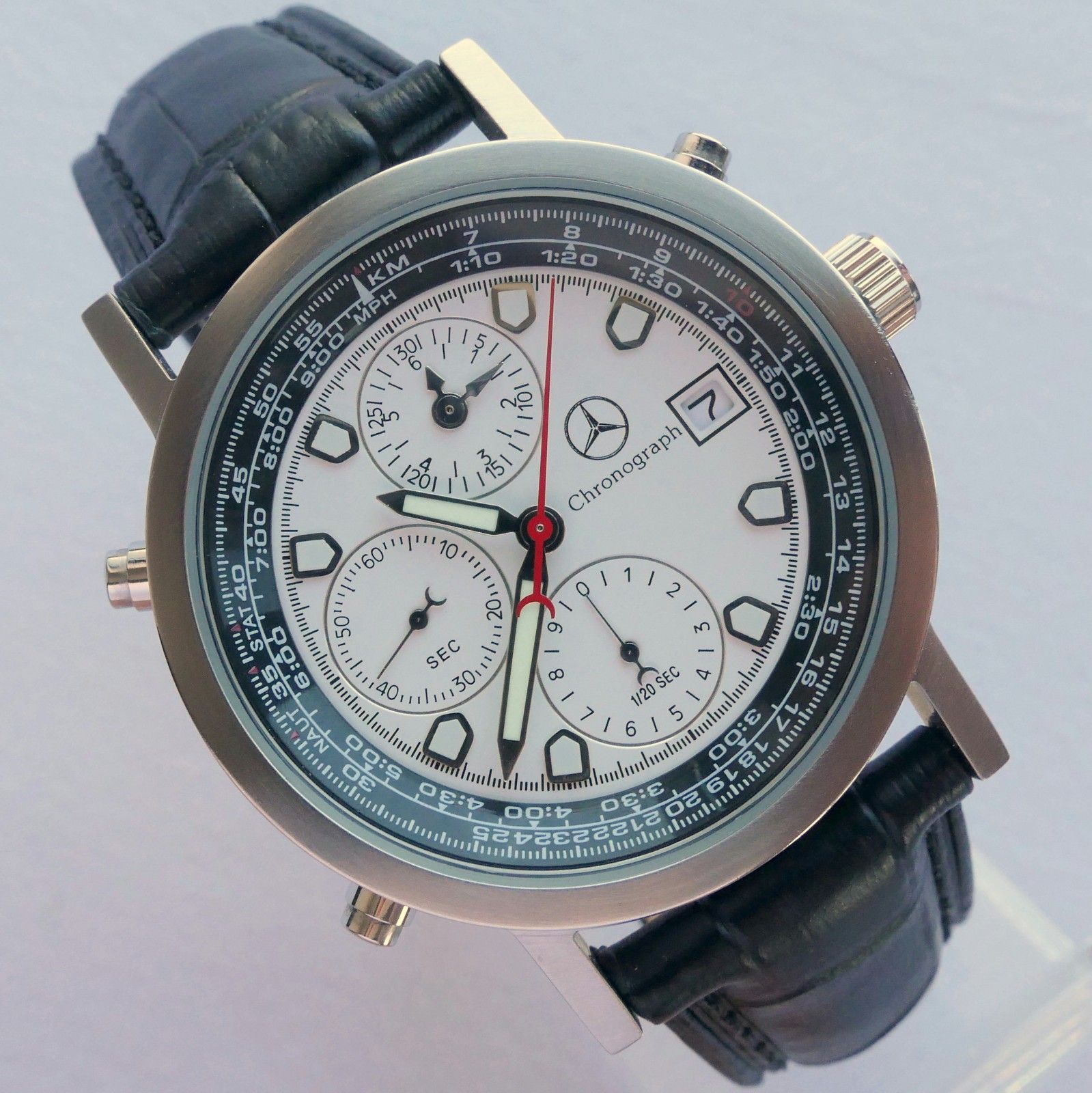 Mercedes Benz Classic Car Accessory Driver Made in Germany Watch Chronograph