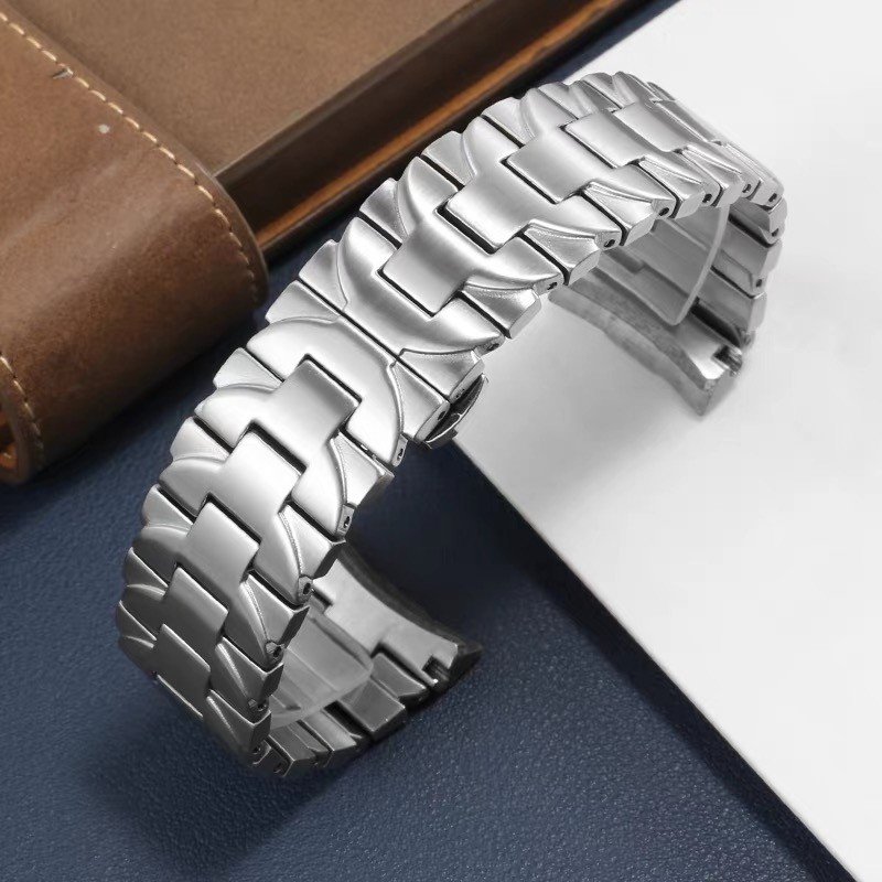 Stainless Steel Strap For Panerai Luminor PAM441 111 01316 Butterfly Buckle Band