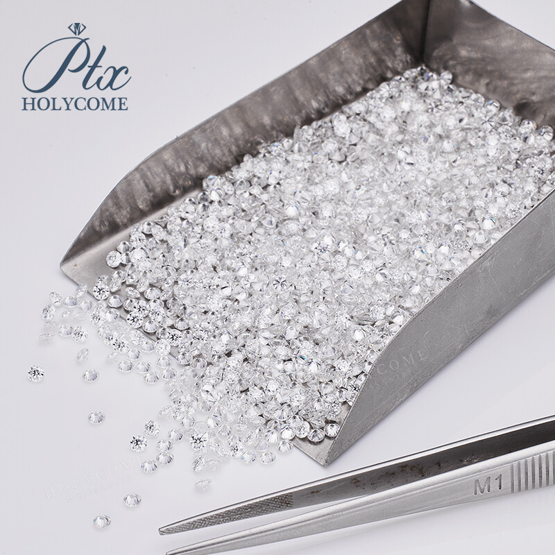 1.0Carat 0.7~3.0 SMALL SIZE MOISSANITE D Color Diamond Test Positive For Jewelry