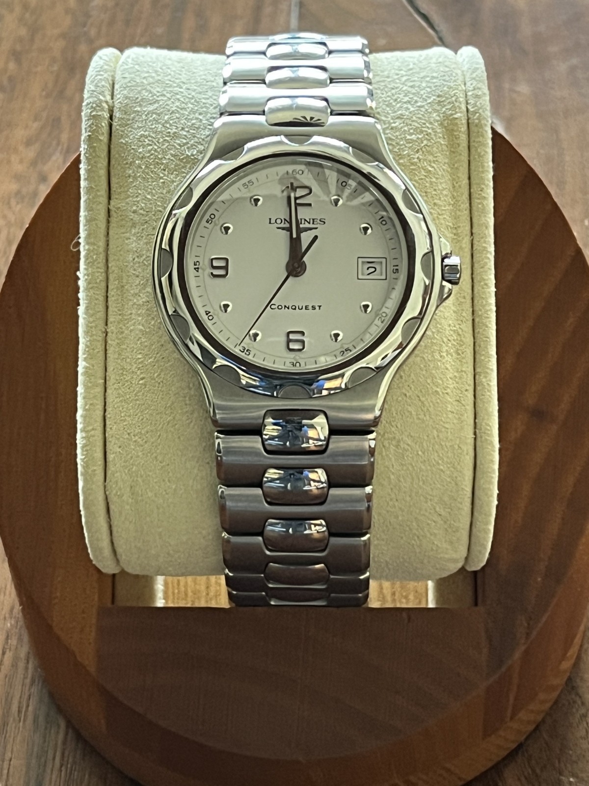 Longines Conquest Quartz 35mm Swiss Stainless Steel Watch L1.631.4 – Classic Neo