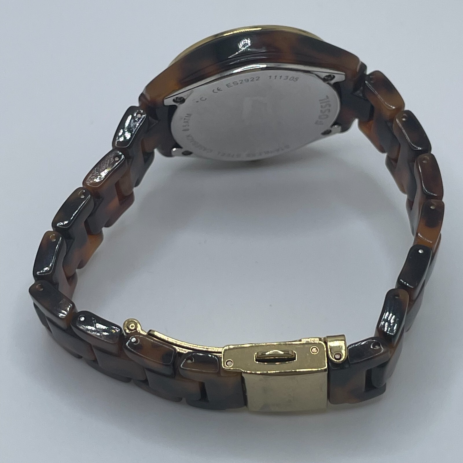 Fossil Mini Stella Watch Womens Date 30mm Case Quartz Analog ES2922