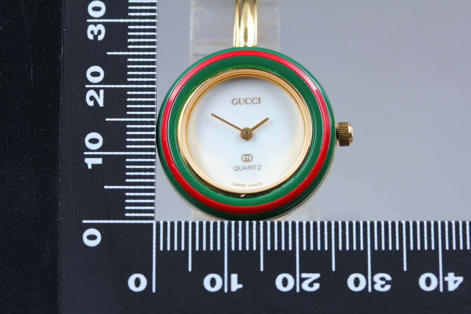 [Excellent] GUCCI 1100-L Change Bezel 11/12 Women’s QZ Watch White 11 Colors