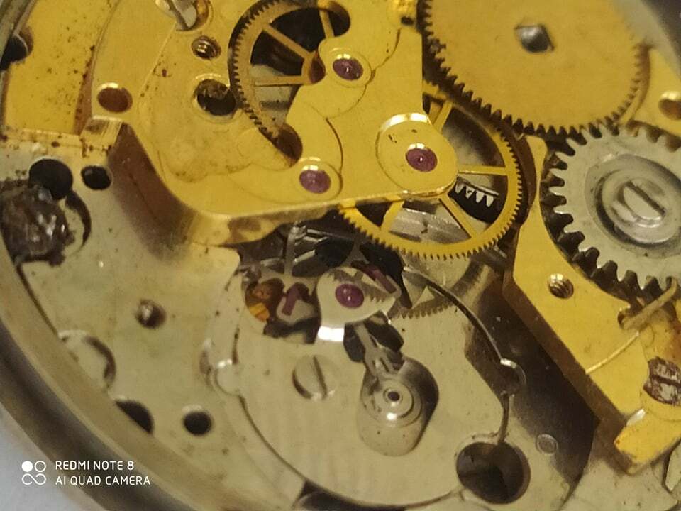 ETA 2879 Movement -automatic incomplete- original – for parts