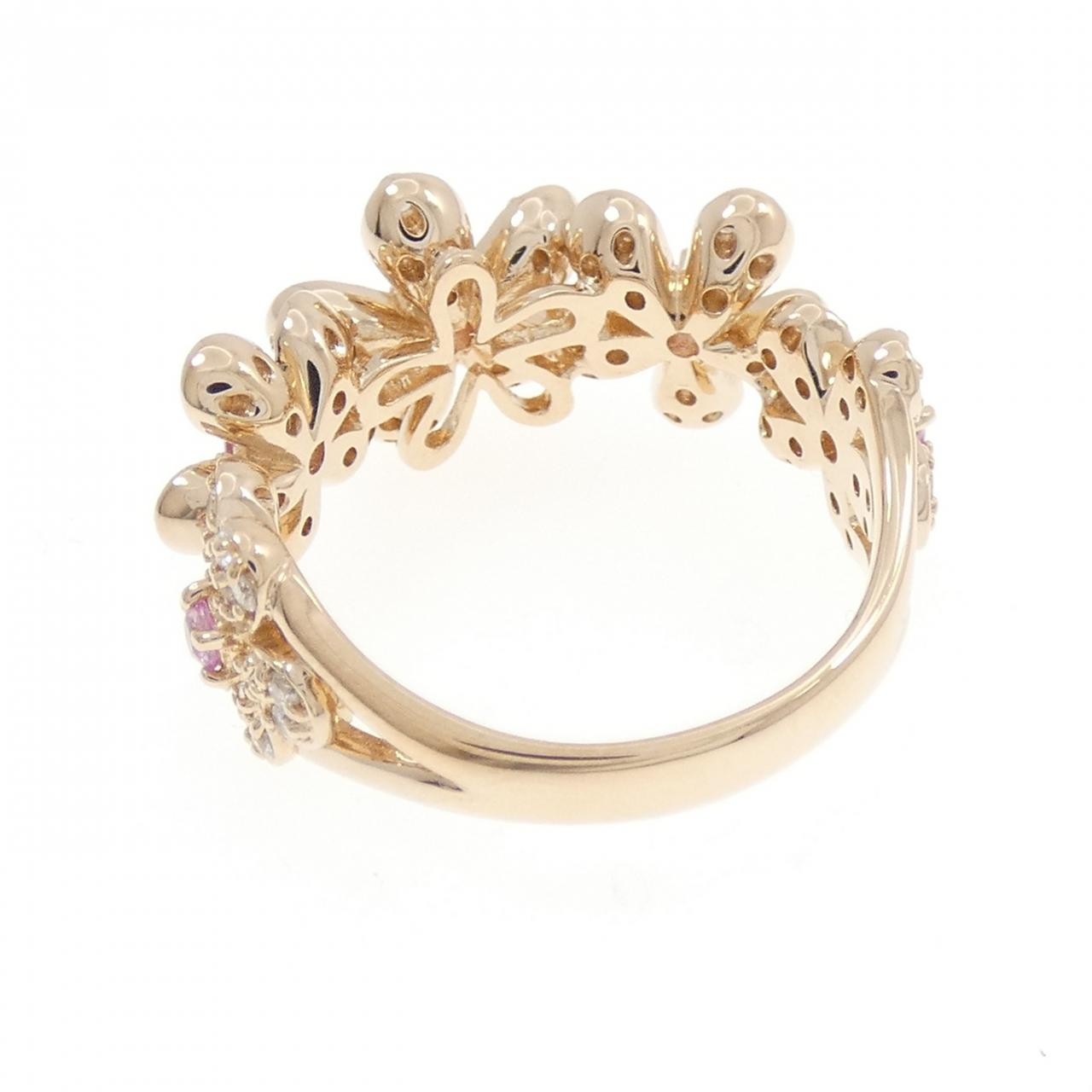 Authentic Ponte Vecchio Sapphire Ring 0.23CT #230-000-586-6693