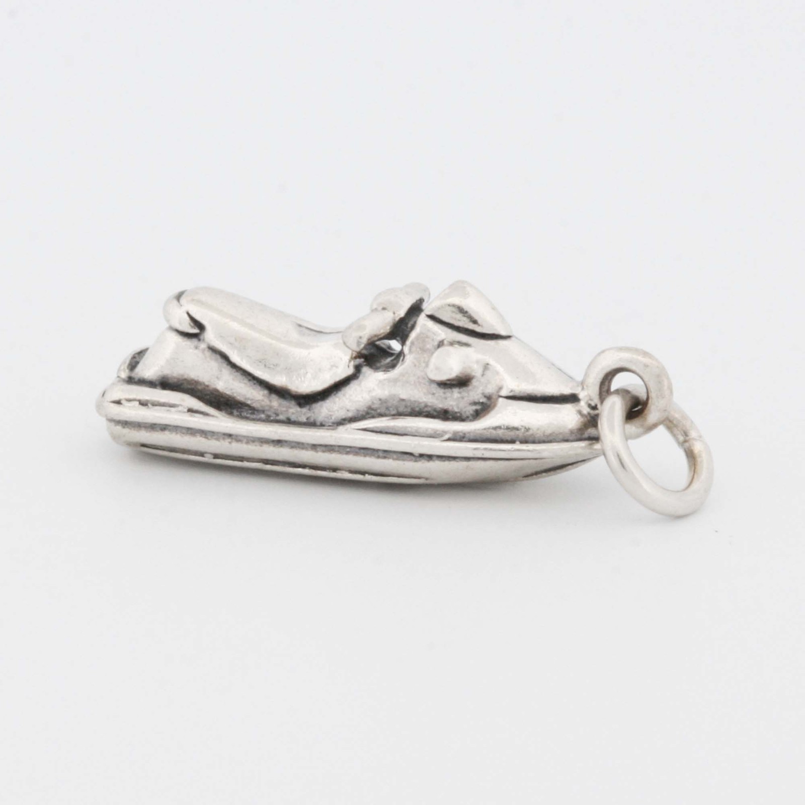 Jet Ski Jetski Waverunner 3D 925 Solid Sterling Silver Charm Pendant MADE IN USA