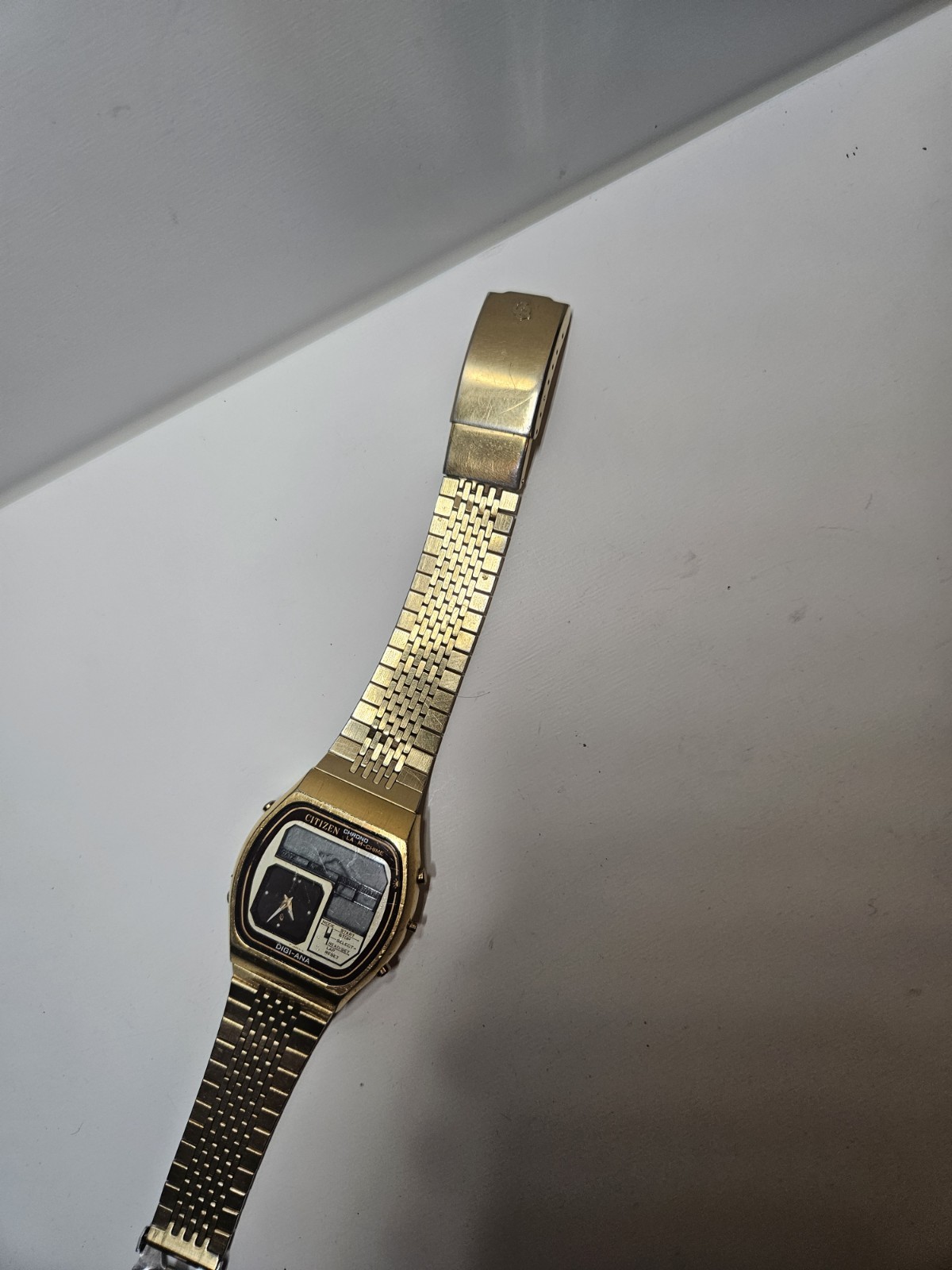 vintage Digi-Ana,Early Digital Watch Citizen 4195-24 non working