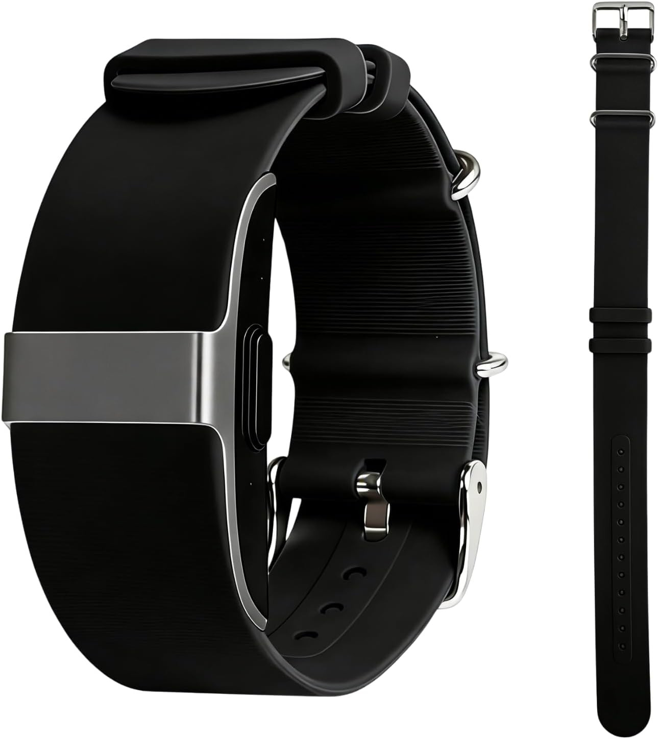 Silicone Loop Strap Compatible with Hume Health Band, Soft Silicone Replacement