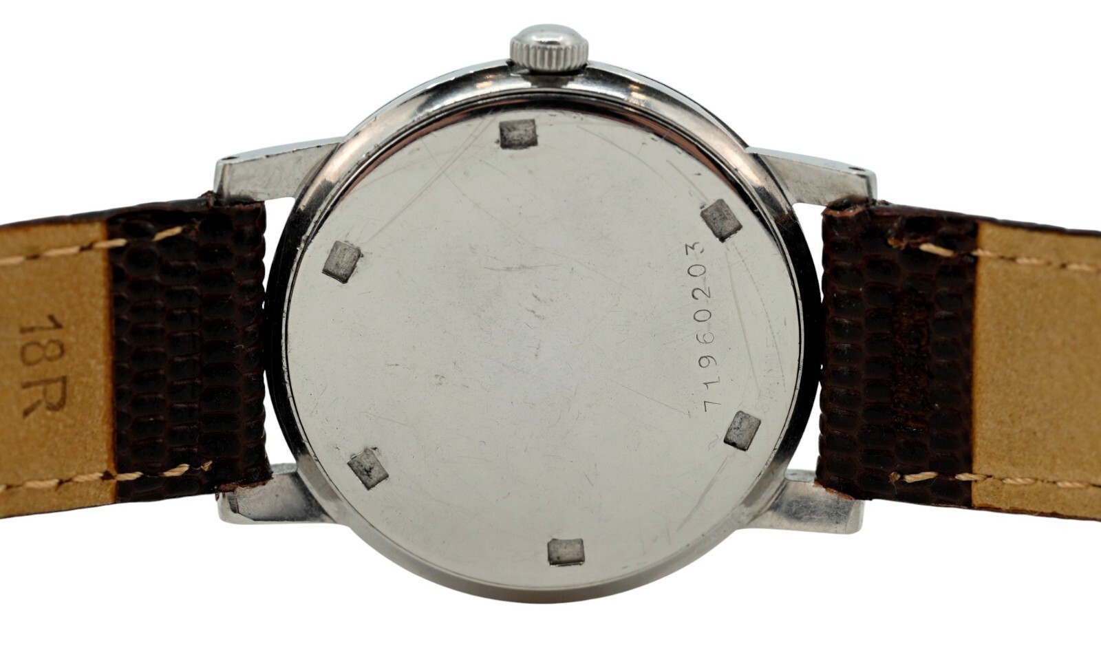 Vintage 1950’s Girard Perregaux Sea Hawk 34mm SS Mechanical Cal 18 993 Watch!