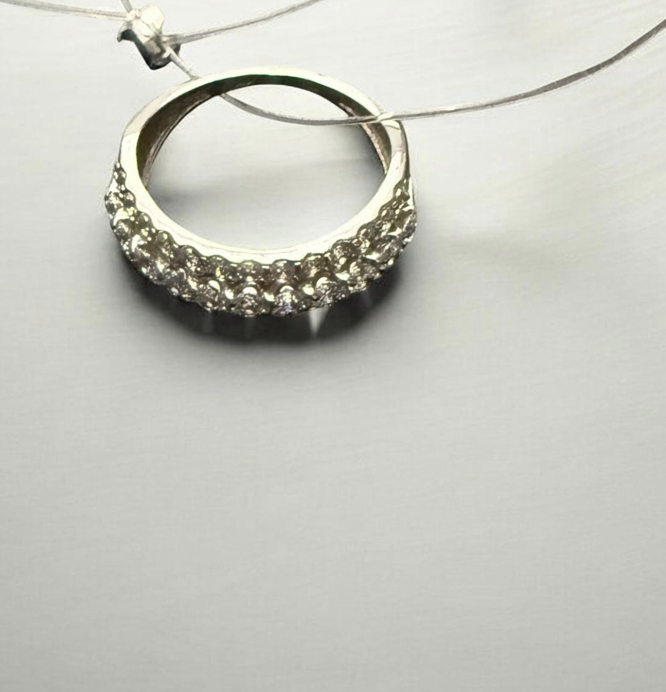 NEW 925 SILVER RUSSIAN RING size 5.5 5 16 JEWELRY CZ WOMEN GIRLS TOP BAND GIFT