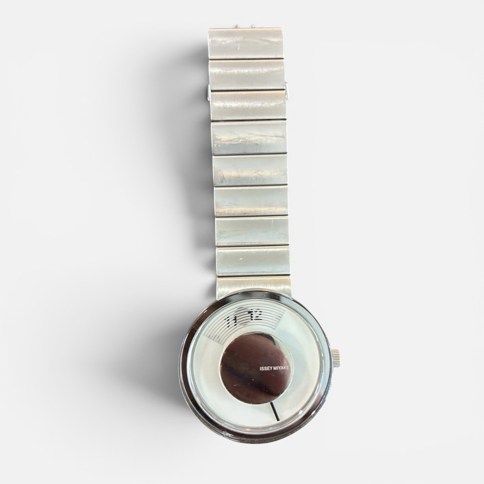 Issey Miyake TO Tokujin Yoshioka Seiko VJ20-0060 Silver Watch Japan