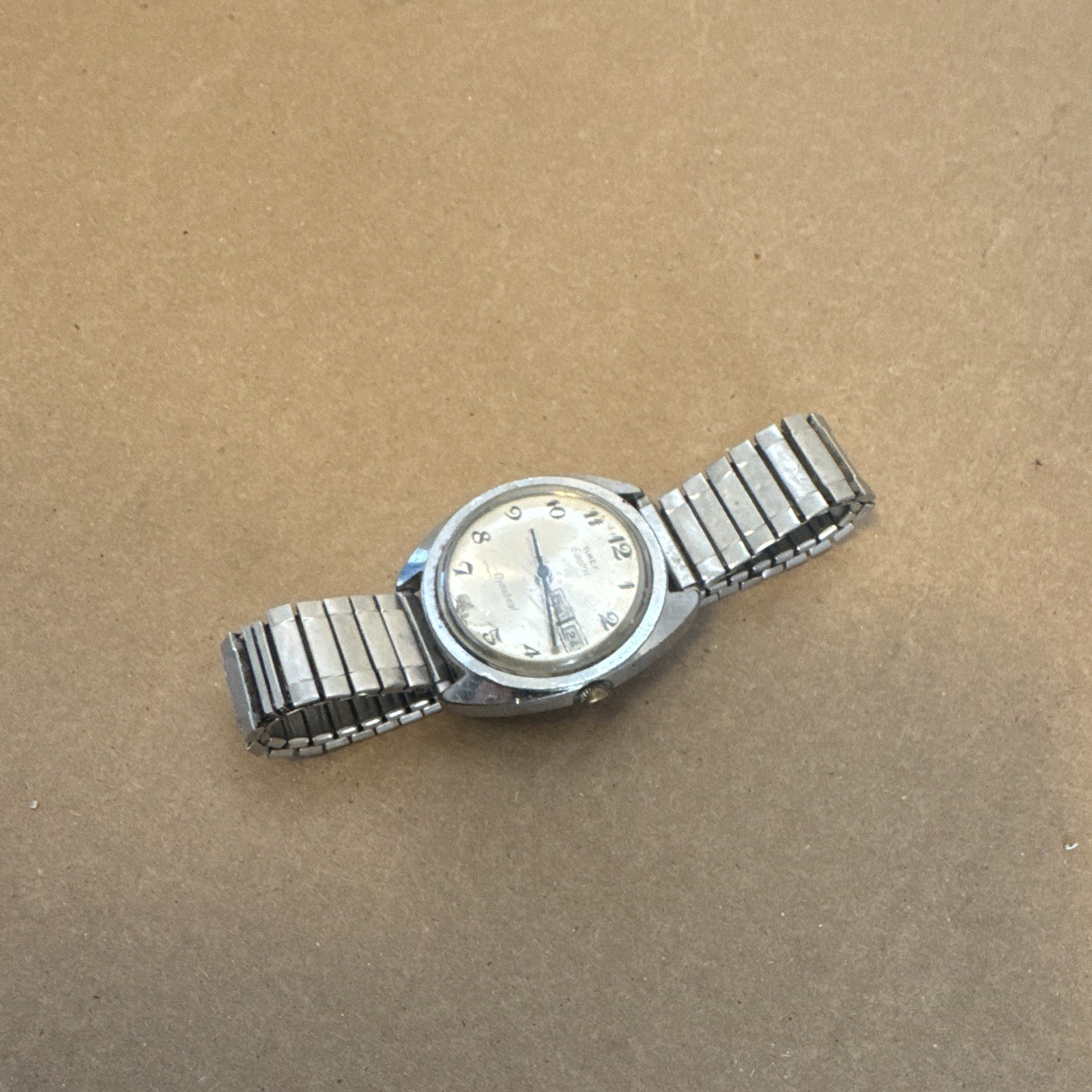 1970s Timex Electric Dynabeat Day/Date Watch Vintage Men’s Watch Very Nice Shape