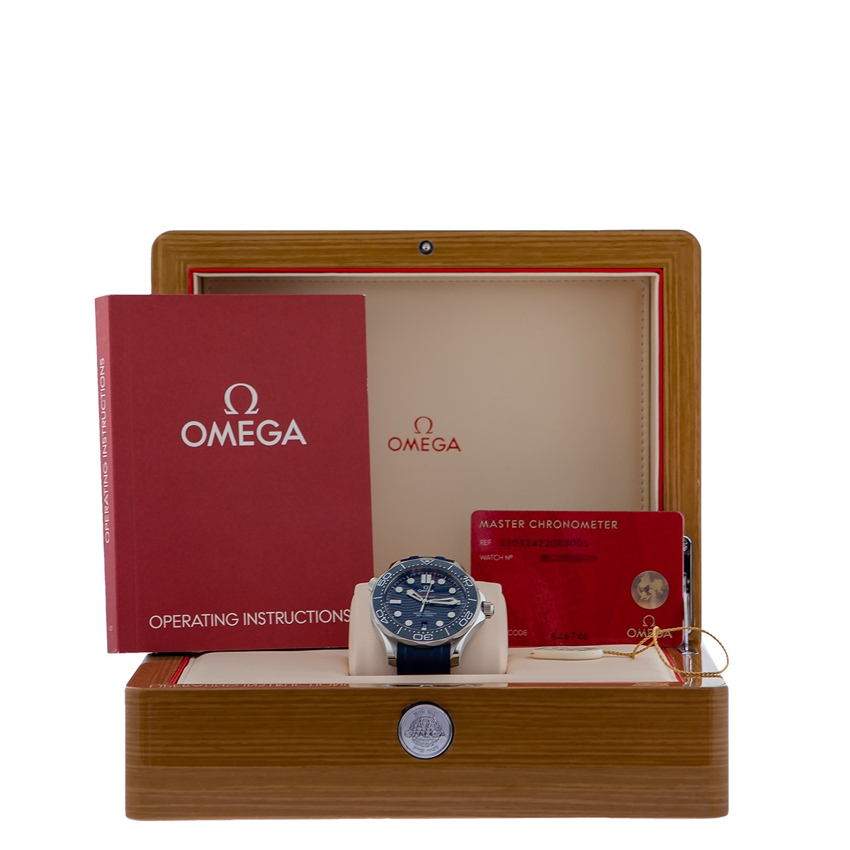 OMEGA Stainless Steel 42mm Seamaster Professional Chrono 210.32.42.20.03.001 NEW