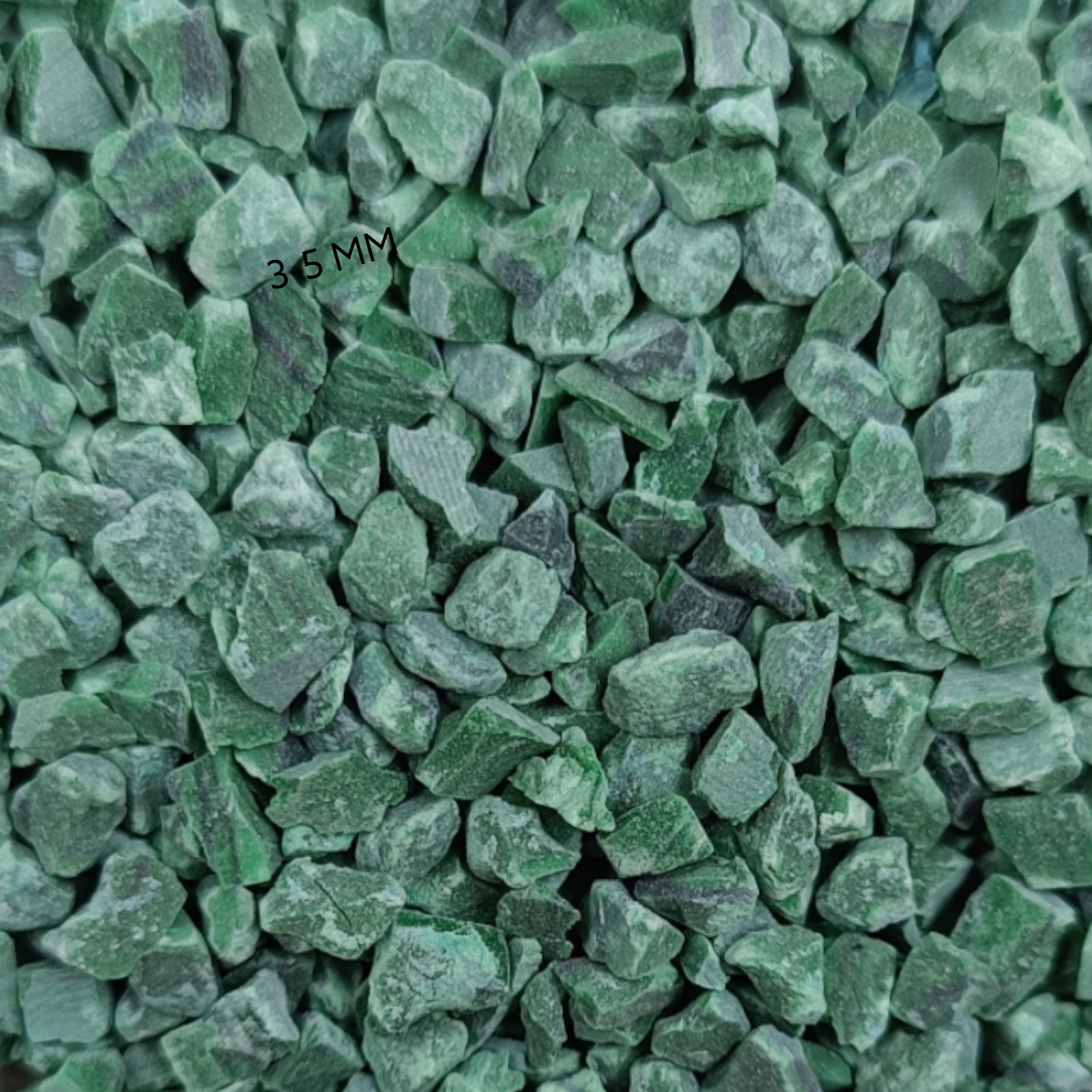 Crushed Malachite Gemstone Coarse Stone Inlay Woodworking Powder Inlay