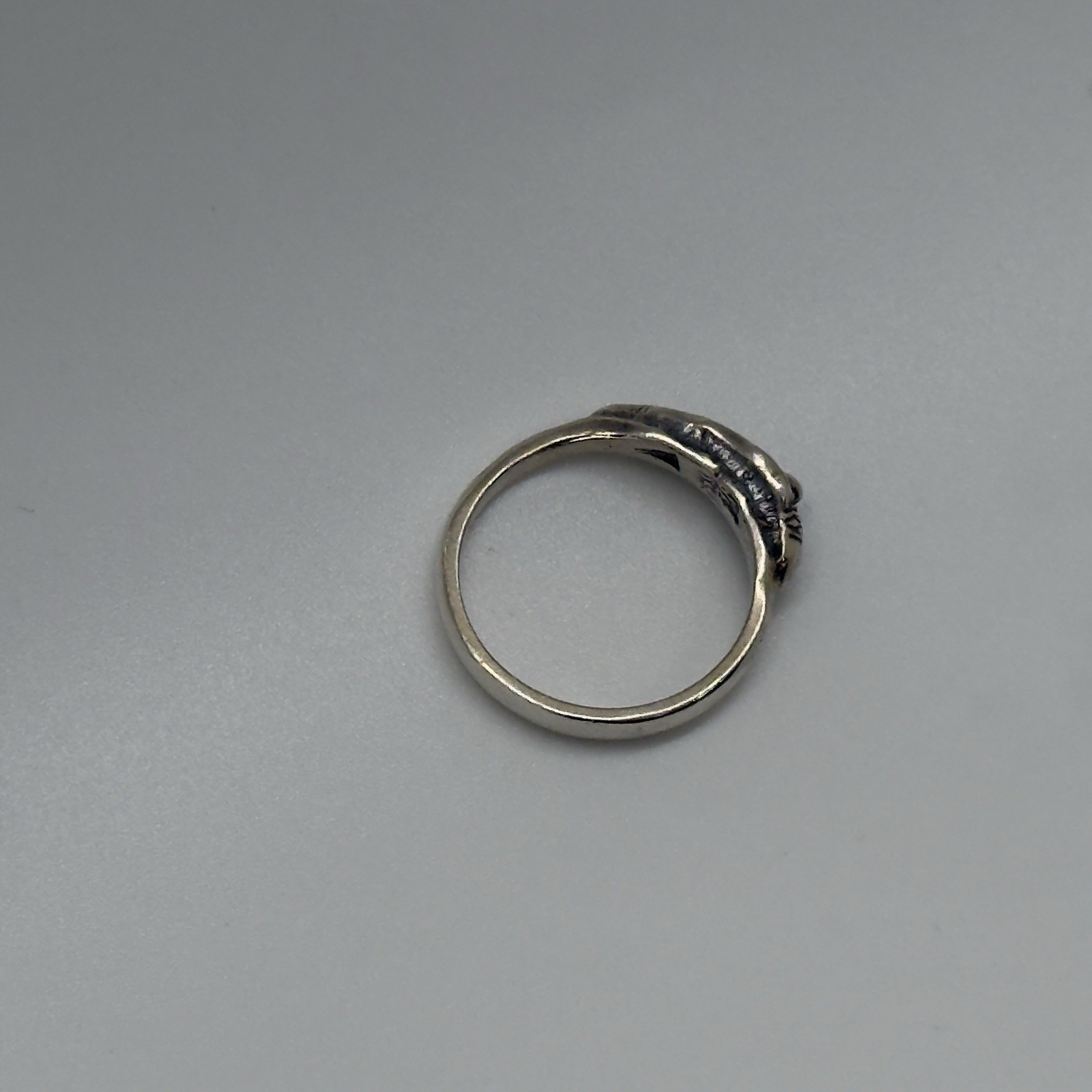 Vintage Landstrom’s TRJ Black Hills Gold 12K Tri-Color Leaf Sterling Silver Ring