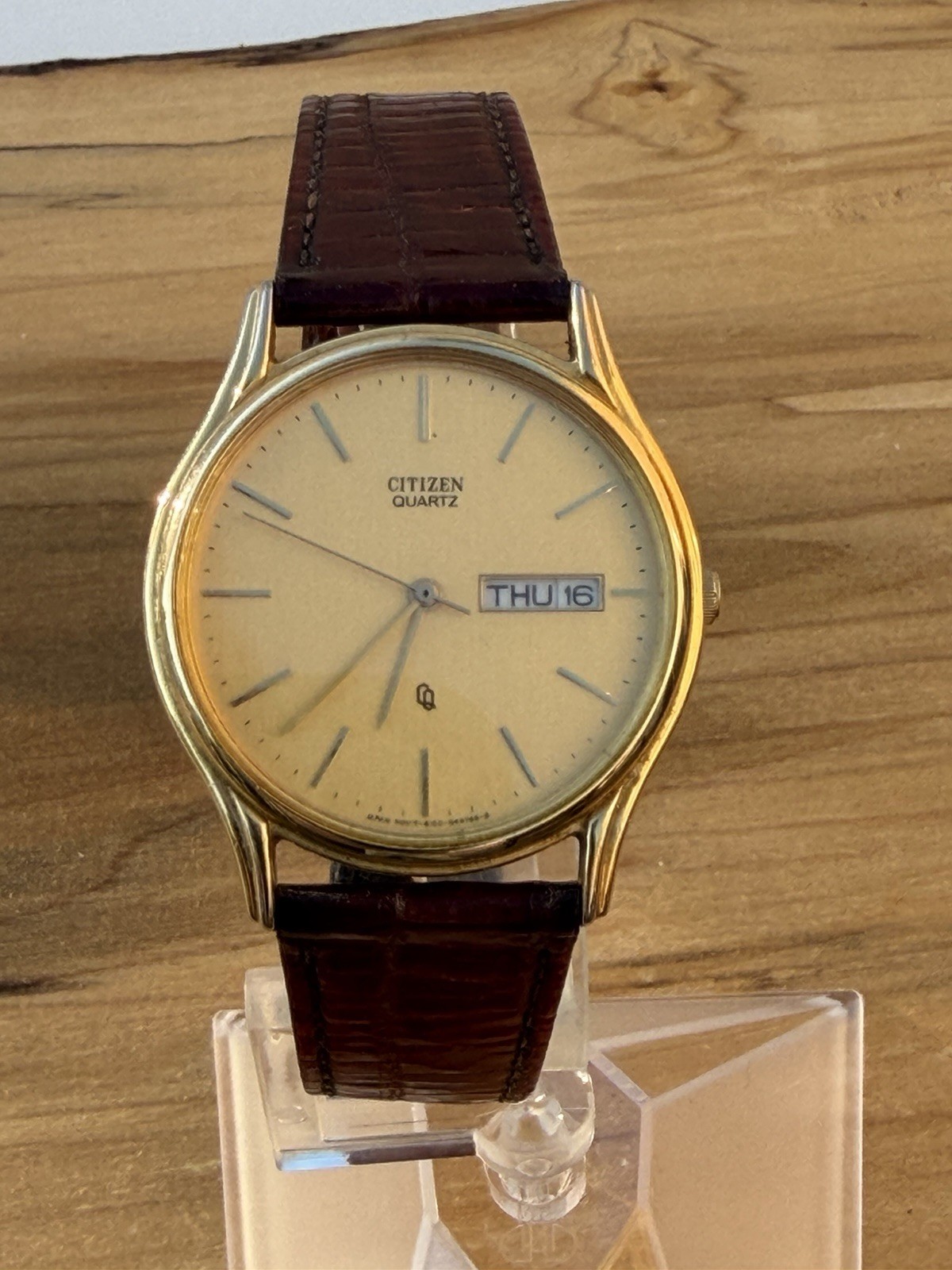 Premium 90s Dress Watch Set Citizen Day-Date Pulsar Tank Quartz