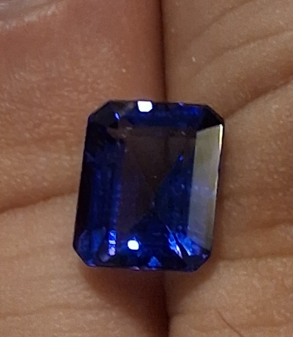Jtv 3.25 Ct Min 8x10mm Emerald Cut Tanzanite Loose Gemstone…